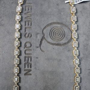 10 Carat Diamond Mens Miami Cuban Link Chain Necklace Yellow Gold